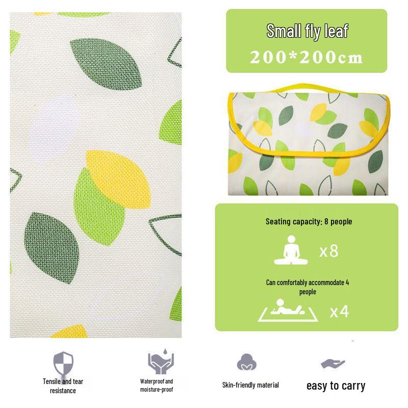 Waterproof Thickened Picnic Mat - Portable, Moisture-Proof, Foldable, Outdoor Camping Blanket
