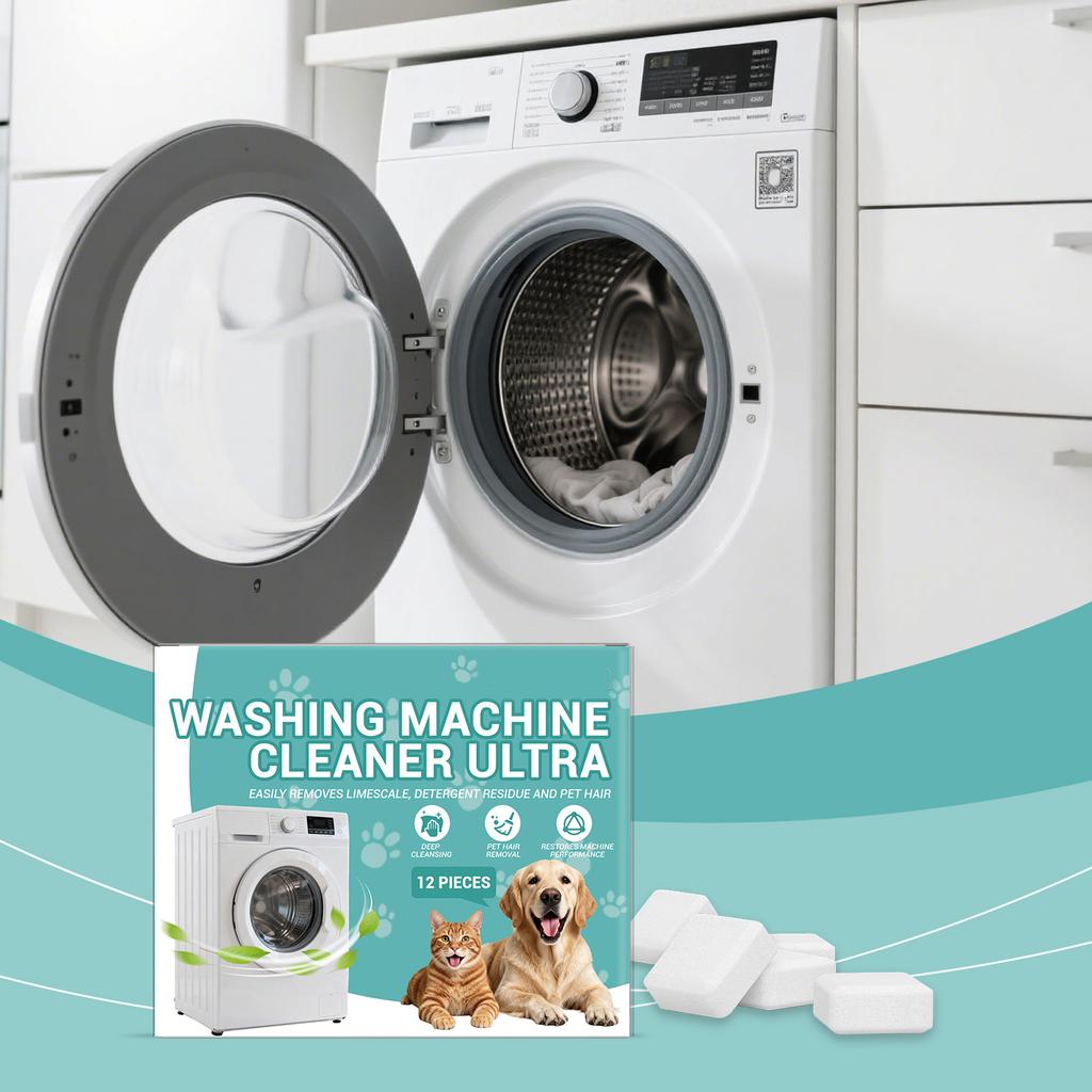 Waschmaschinen-Reinigungstuch, Sanfte Fleckenentfernung und Entkalkung, Haushalts-Trommelwaschmaschine Reinigungs- und Schutzreinigungstuch