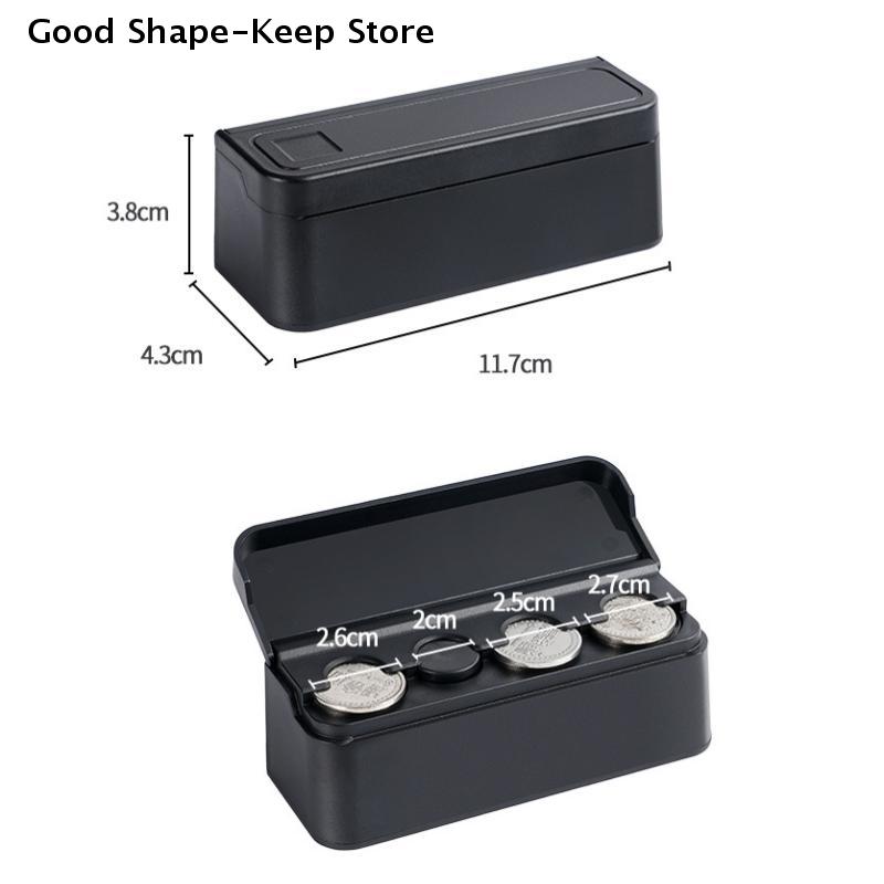 Creative Coins Purse Euro Dispenser Holder Case Car Coin Small Storage Home Dual Purpose Change Box Wallet Holders Money Boxes