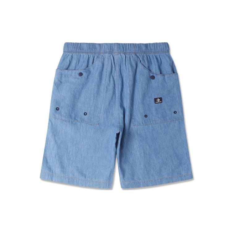 Converse Denim Shorts Men's Blue Thin 10025437-A01