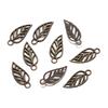 50pcs/lot 19x8mm Alloy Leaves Shape Antique Pendant Charms Necklace Bracelet Earring DIY For Jewelry Making Accessories Supplies