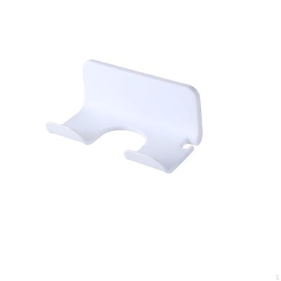 NoDrill Holder Organizer, Bathroom Storage Rack White