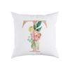 Pillow Sofa Cushion Home Office Cushion Letter Flower Pillow Bedside Backrest Car Pillow Cover