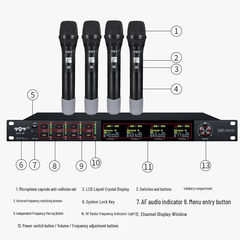 797audio Wireless Conference Microphone System (CN version)