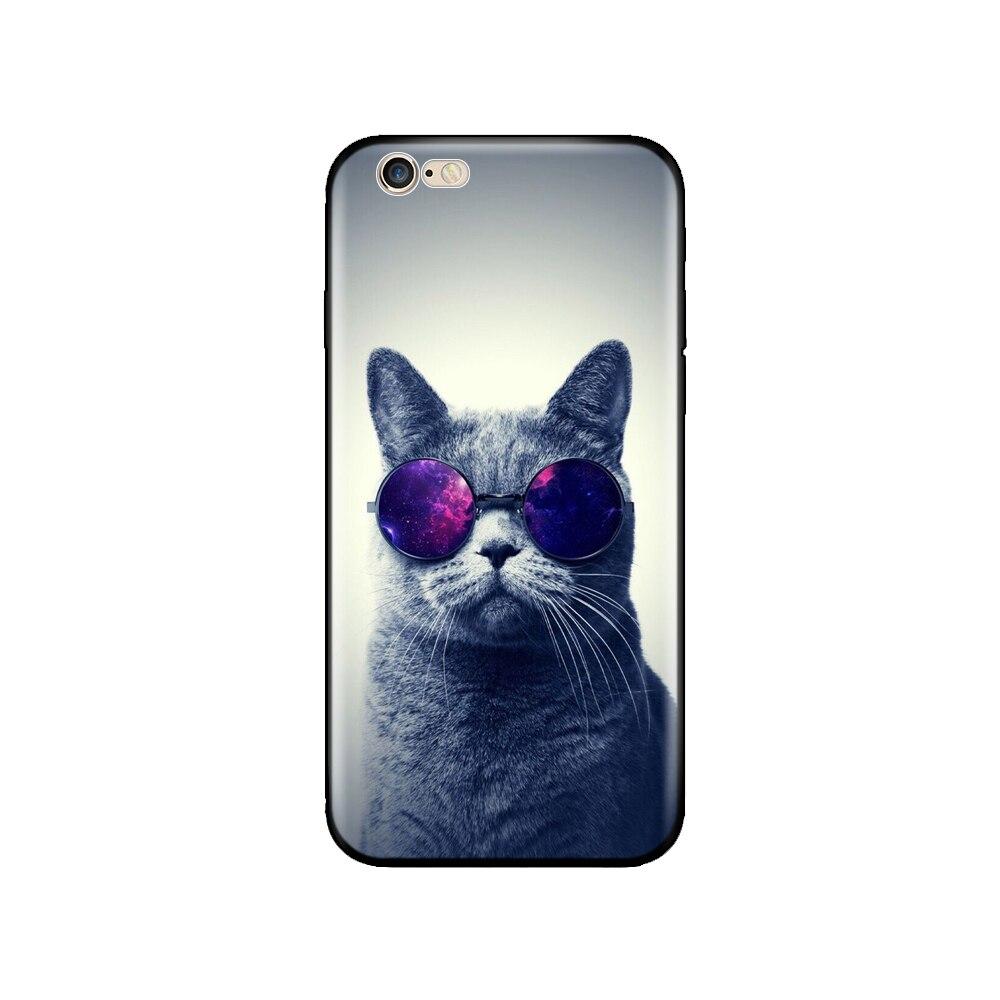 For Iphone 5s 5 S Se 2016 4.0" Case Silicon Soft Phone Cover On Apple iPhone 6s 6 S Plus Funda Coque Shell Bumper Black Tpu Case