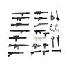 Militare WW2 Arma Pistole Soldato MOC 57899 58247 SWAT Città Playmobil Mini Action Figure Parti Esercito Blocchi da Costruzione Mattoncini Giocattoli