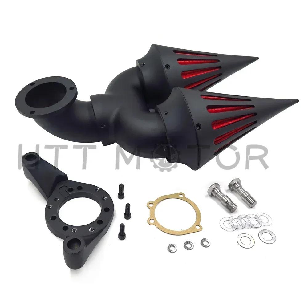 Motorcycle Double Spike Air Cleaner For Harley Davidson CV CARB V-TWIN EFT SPORTSTER