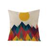 Home Landscape Polyester Pillowcase Home Digital Printing Sofa Cushion Waist Pillowcase