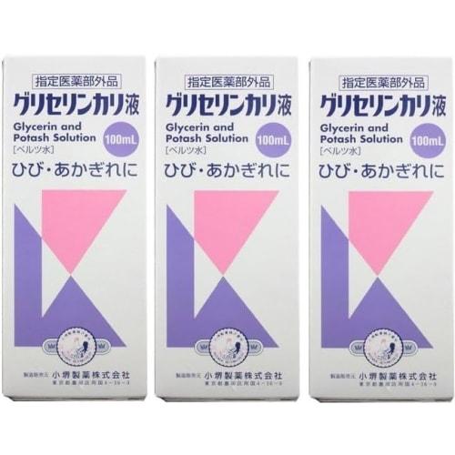 [Set of 3] Glycerin Potassium Solution 100ml