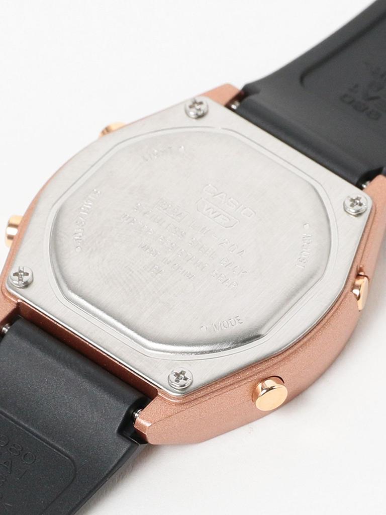 (BEAMS BOY) BEAMS BOY Watch CASIO LW-204 Ladies Pink ONE SIZE