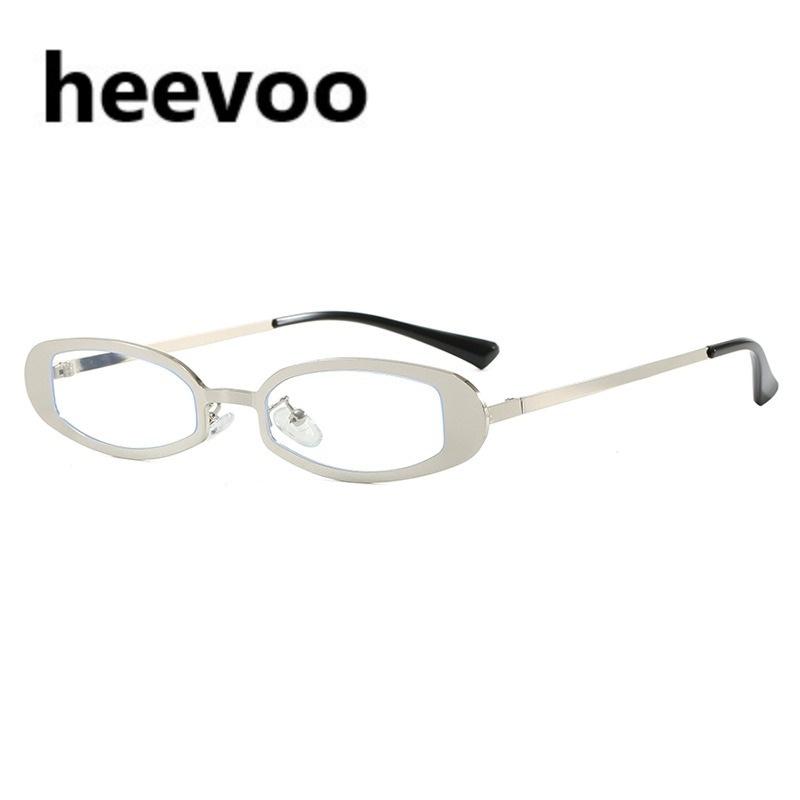 Vintage Round Oval Sunglasses Women Luxury Brand Designer Metal Sun Glasses Men Fashion Eyewear Gafas