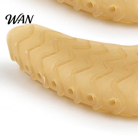 Foot Care Toe Separator 1 Pair for Overlapping Toes, Soft SEBS Bunion Corrector, Double Pain Relief Spacer Hole Hallux Valgus, Breathable Straightener
