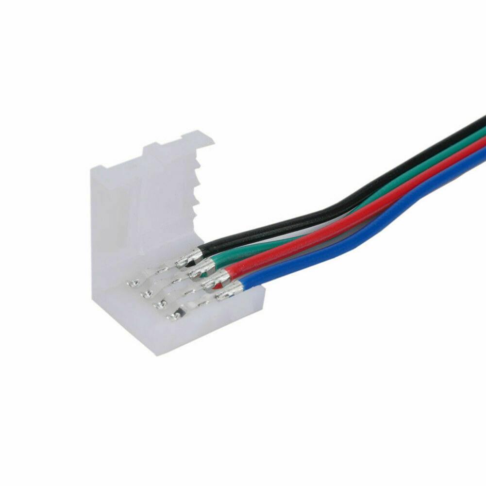 Cable Connector Wiring Harness Male Female Connector Wire PVC Plastic RGB Strip Light 4PIN Combine Light Segments