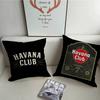 HOT H-HavanaS ClubS Pillow Case Home Decor Throw For Sofa Bed Car Room Decor Gift Idea