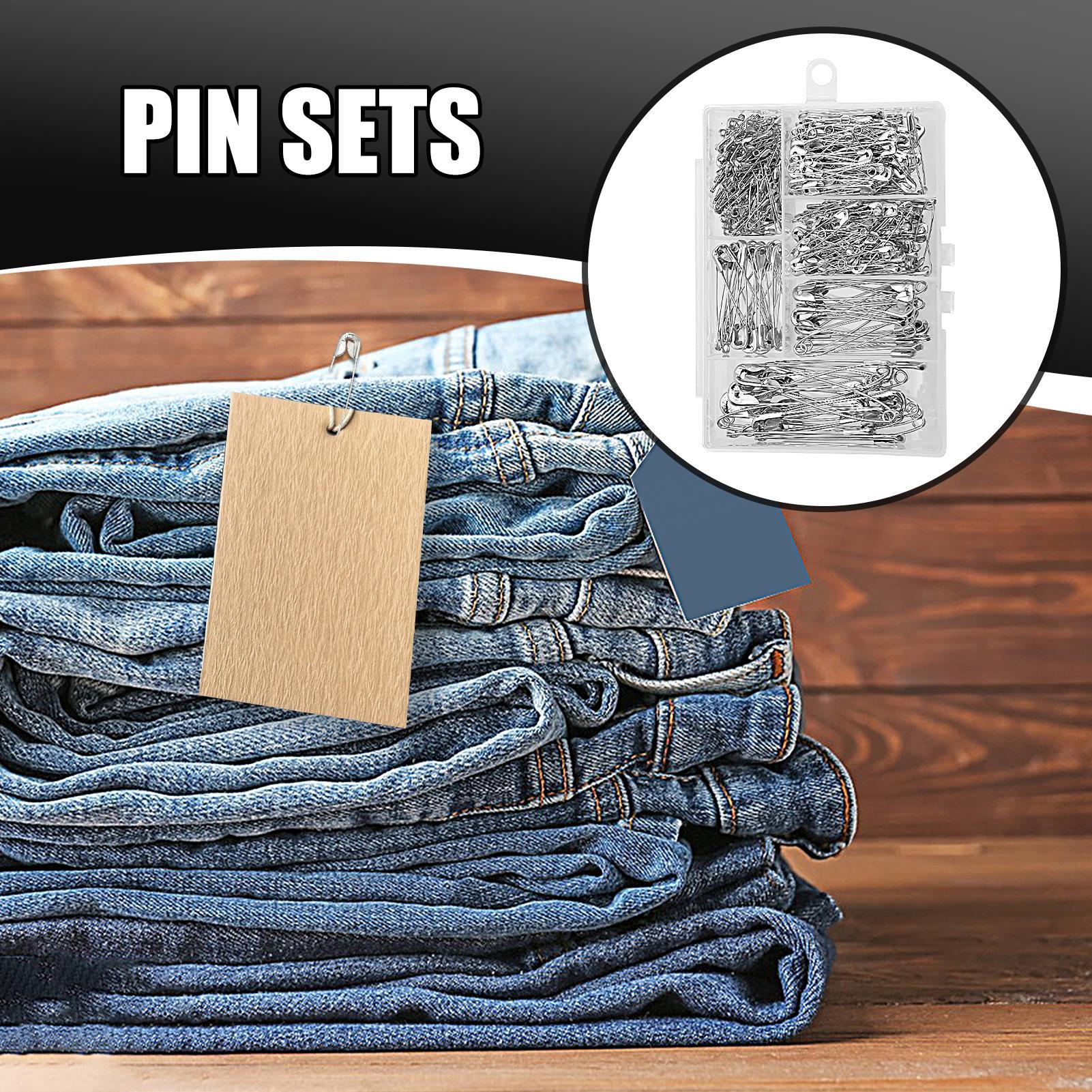 

Булавки для одежды 300 штук разных размеров серебристые швейные булавки 6 разных размеров товары для рукоделия с коробкой для хранения шитье CHINA