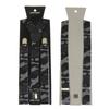 Unisex Y Back Suspenders 3 Clips Adjustable Elastic Braces