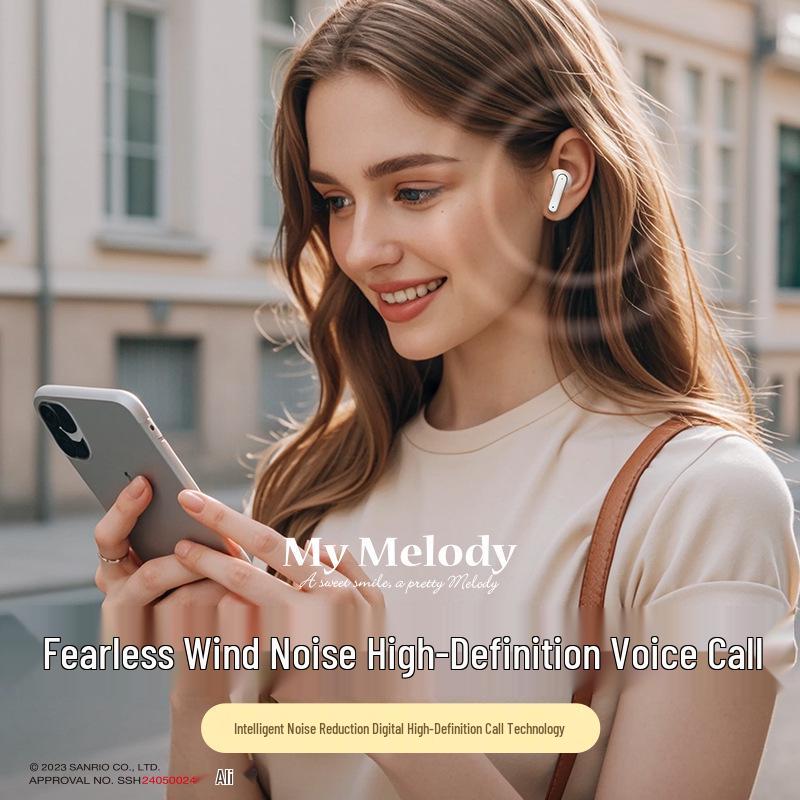 Sanrio Hello Kitty Bluetooth Wireless In-Ear Earphones for Sports & Gaming