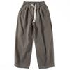Heavy Weight Autumn and Winter Thick Minimalist Retro Casual Pants