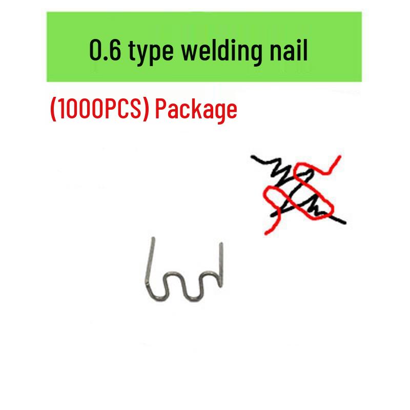 1000PCS Plastic Welder Kit: Bumper Repair Welding Tools & Nails with Welding Gun & Wire