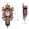 Stylish Cuckoo Wall Clock with   Bird Decoration for Living Room, Cafe, Restaurant, Medium Density Fiberboard Clock in 4  s