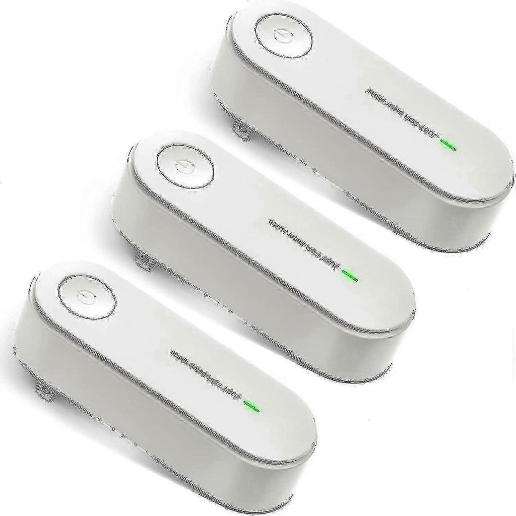 New 3-pack Plug-in Air Purifier Portable Negative Ion Generator Filterless Air Ionizers Home Air Filter Removes Odors Air Freshener