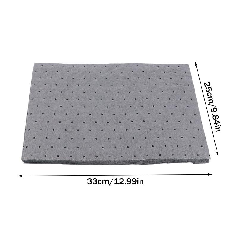 10/30/50Pcs Oil Absorbent Pad Water Absorbent Mat Replacement Oil Maintenance Mat For Garage Home Basement Restaurant Range Hood