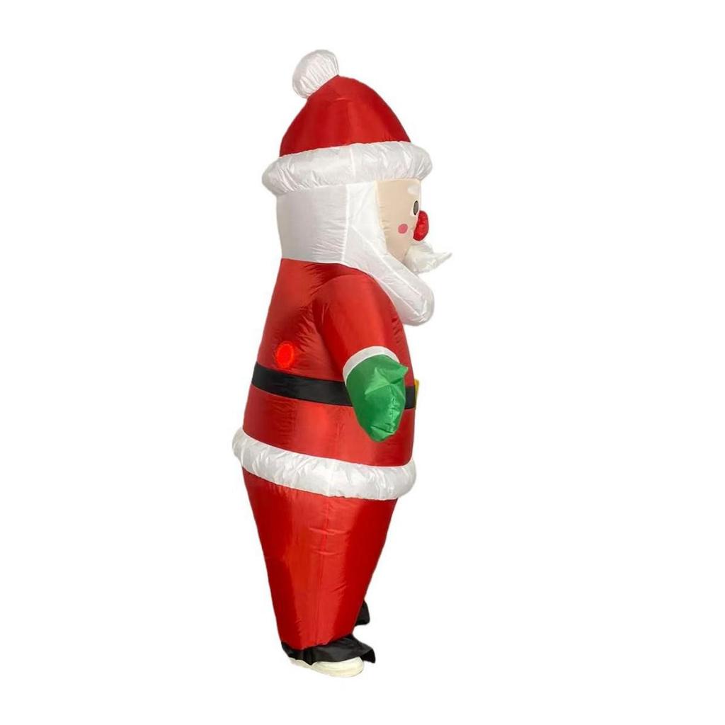 Cross-border Cartoon Santa Claus Inflatable Costume for Christmas Party Cosplay