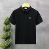 Men's Collared Polo Shirt Summer Trendy Handsome Short Sleeve Business Versatile Paul T-Shirt