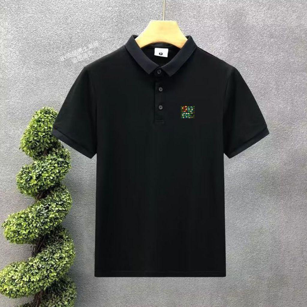 Men's Collared Polo Shirt Summer Trendy Handsome Short Sleeve Business Versatile Paul T-Shirt
