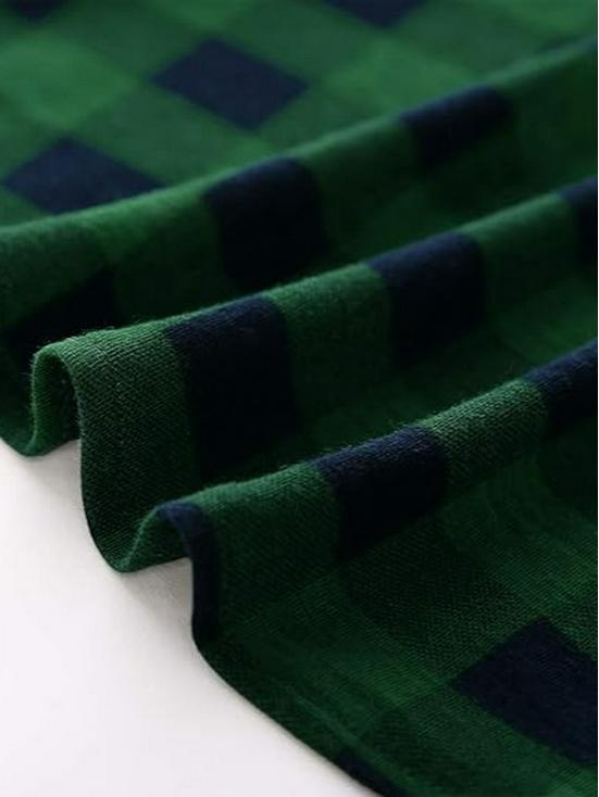 Top Rimodellante a Maniche Lunghe a Quadri Retrò da Donna Autunno/Inverno 2026