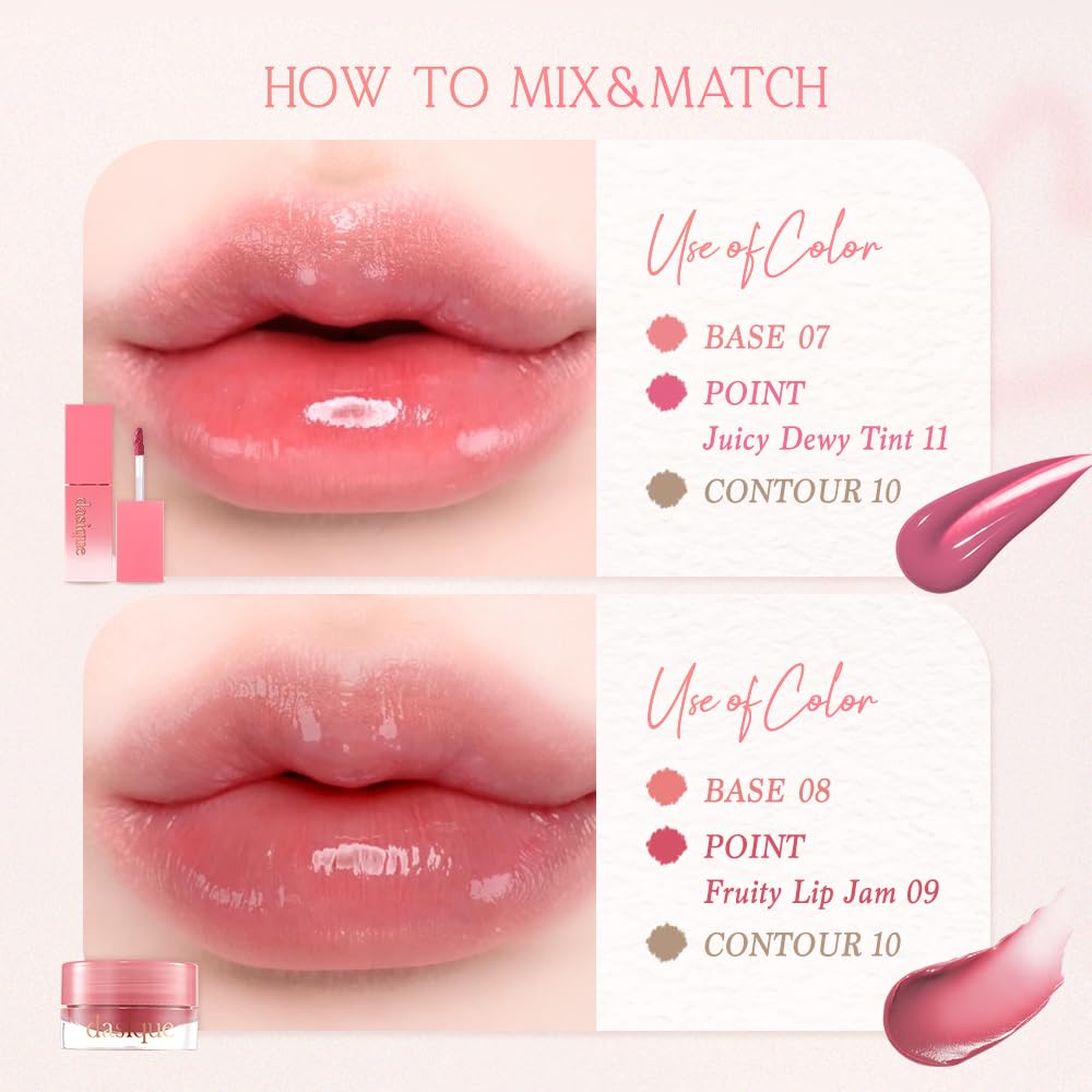 Official Daisy Clip Pencil Mood Blur Lip Makeup Mood Pencil/Lip Liner/Lip (#10 Cocoa)