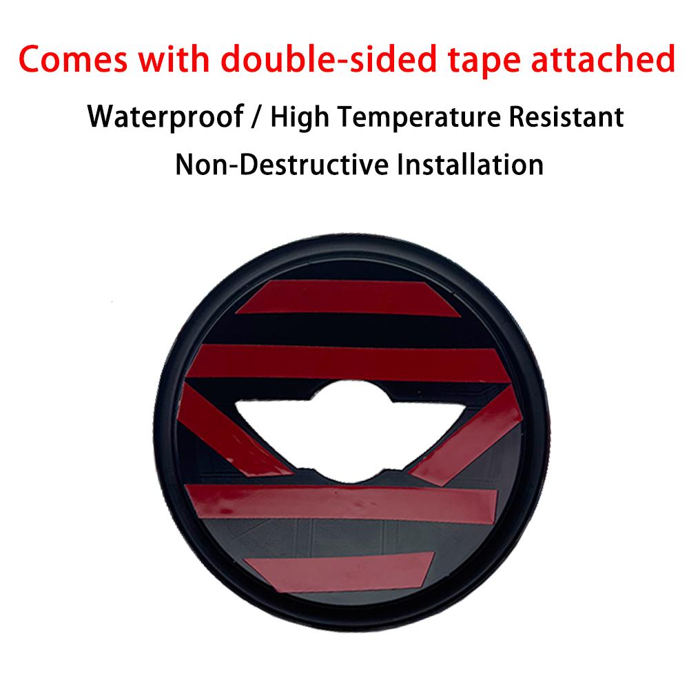 Car Steering Wheel Center Decorative Sticker Cover For MINI ONE Cooper S JCW F54 F55 F56 F57 F60 Countryman Decal Accessories