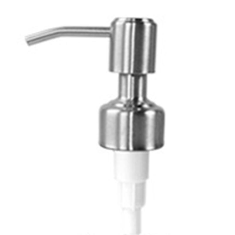 Modern Stainless Steel Lotion Dispenser Pump Nozzle Fits Any 25mm Bottle