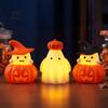Desktop Night Light 1/3Pcs Halloween Pumpkin Ghost Light, Spooky LED Bedside Lamp, Battery Operated Mini Table for Bedroom Party