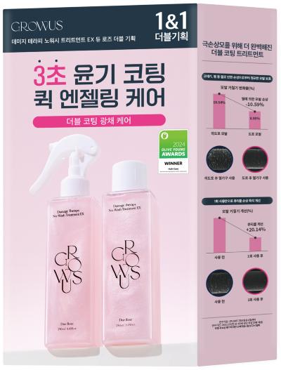 GROWUS Damage No-Wash Treatment EX 250ml Planning