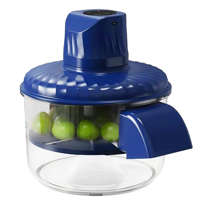 Automatische elektrische Traubenschälmaschine - Freihändiger Schalenentferner für Beeren, Früchte, Fruchtvorbereitungswerkzeug, Müheloses Schälen