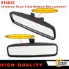 For Peugeot 107 206 106 Toyota Aygo Citroen C1 Renault New Interior Rear View Mirror ABS 814842 Rearview Mirror Car Accessories