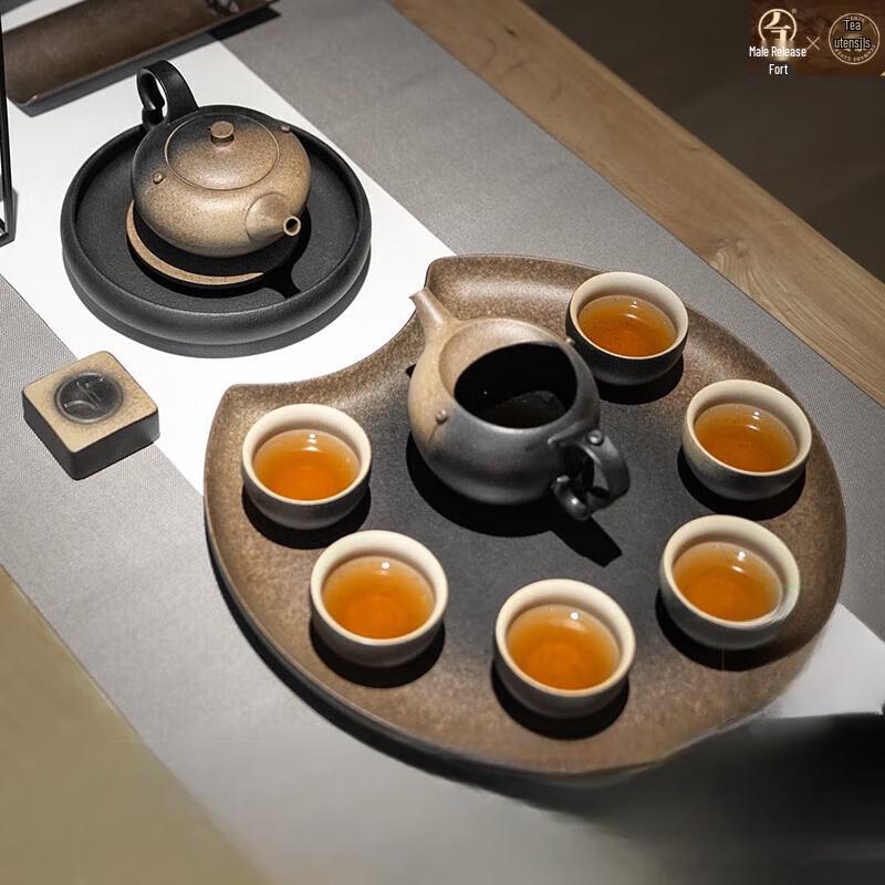 Edenus Ceramic Tea Set with Tray