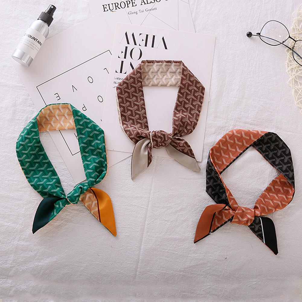 Stylish Narrow Neckerchief Pretty Scarf Ornament Festival Gift