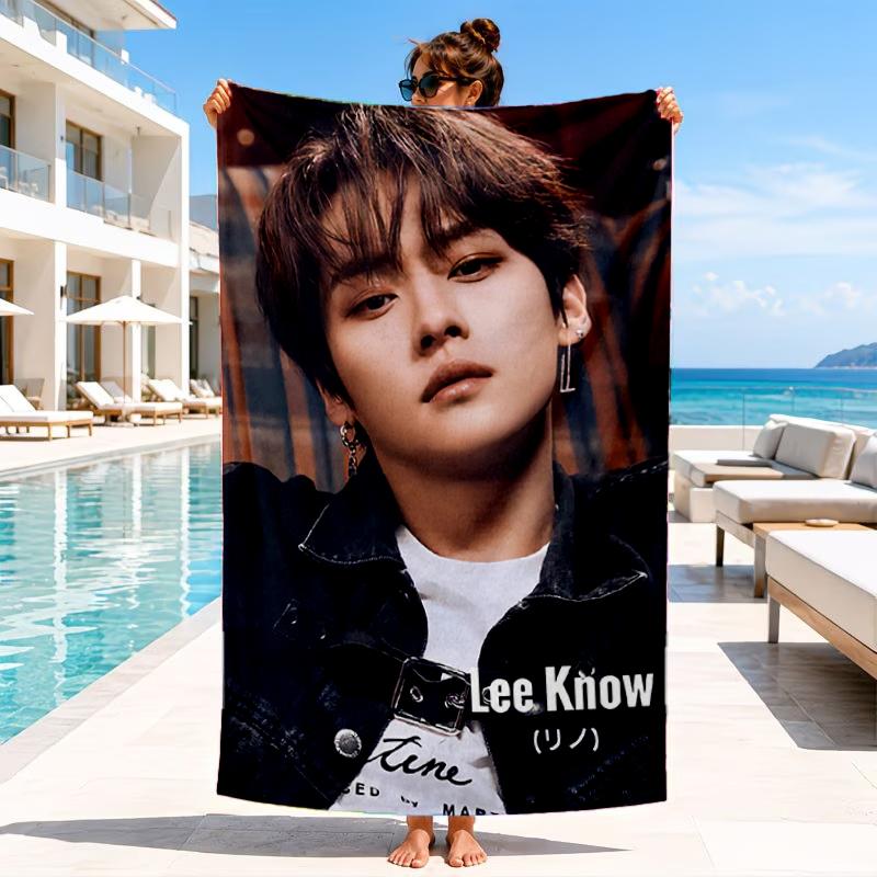 K-pop Stars In Urban Vibes Beach Towel, Microfiber Beach Towel, Perfect For Pool, Beach, Travel, Home Decor Beach Party Fan gifts