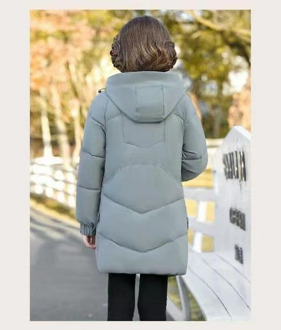 Jachetă de iarnă 2024 căptușită cu lână pentru femei de vârstă mijlocie și în vârstă - Palton gros, călduros din bumbac.