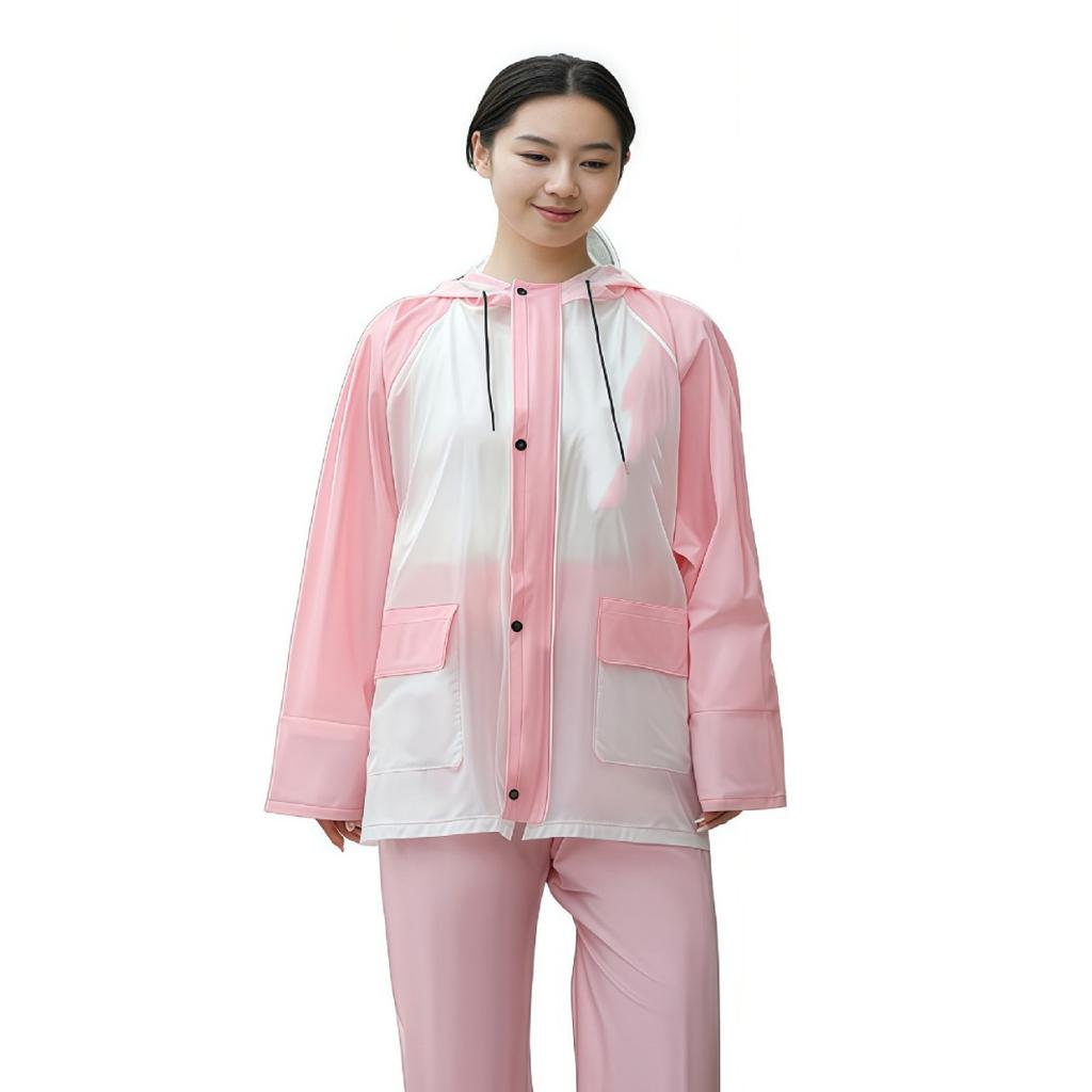 Raincoat split suit female pvc split male takeaway rider rainstorm-proof riding rain pants waterproof
