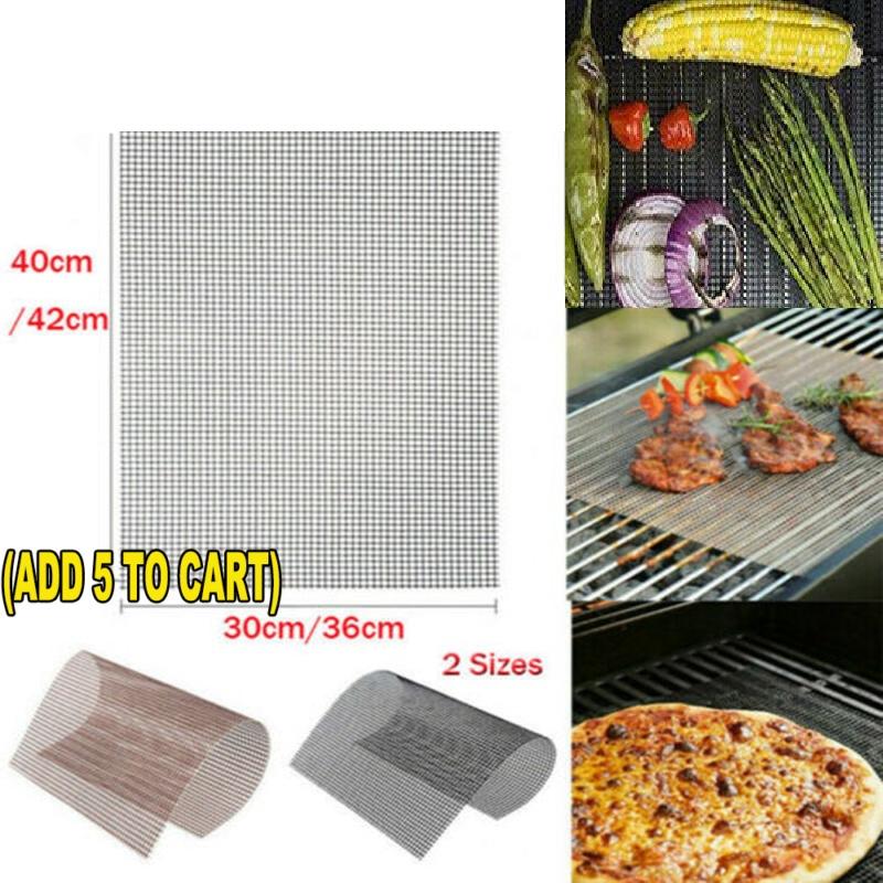 Durable Non-stick Bbq Grill Mat For Seamless Cooking And Baking Experiences