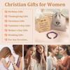 Christian Christmas Gifts for Women Religious Cross Bracelet Gifts for Women/Daughter/Friend/Sister/Grandma/Granddaughter/Godmother Inspirational