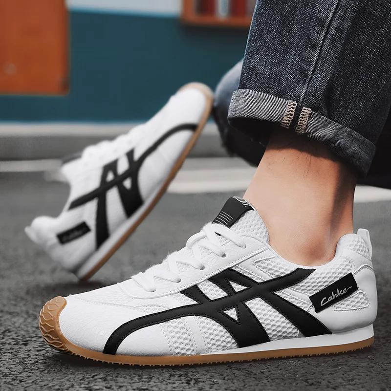 Korean Style Thick Bottom White Sneakers Men's Summer New Casual Street Photography Shoes Student Leisure Fashion Sneakers