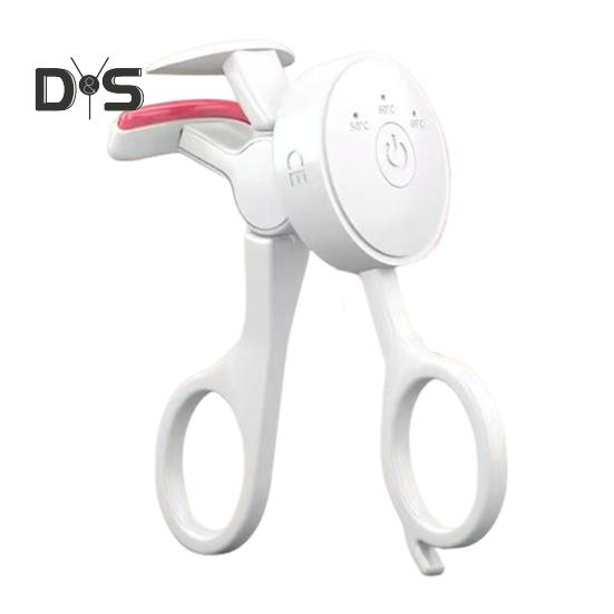 

Электрические щипцы для завивки ресниц с подогревом, 3 температурных режима, тип C, перезаряжаемые, портативные, быстро нагревающиеся, женские инструменты для завивки ресниц белый