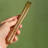 Natural Sheep Horn Comb Anti-Static Fine Tooth Hair Styling Detangling Comb With Handle For Men Women Head Scalp Health Care