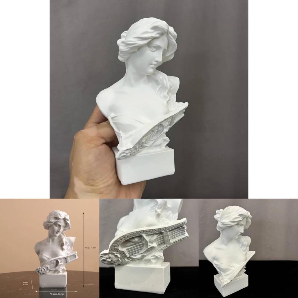 European Style Aphrodite Head Resin Art Sculpture For Home Decor And Artistic Display