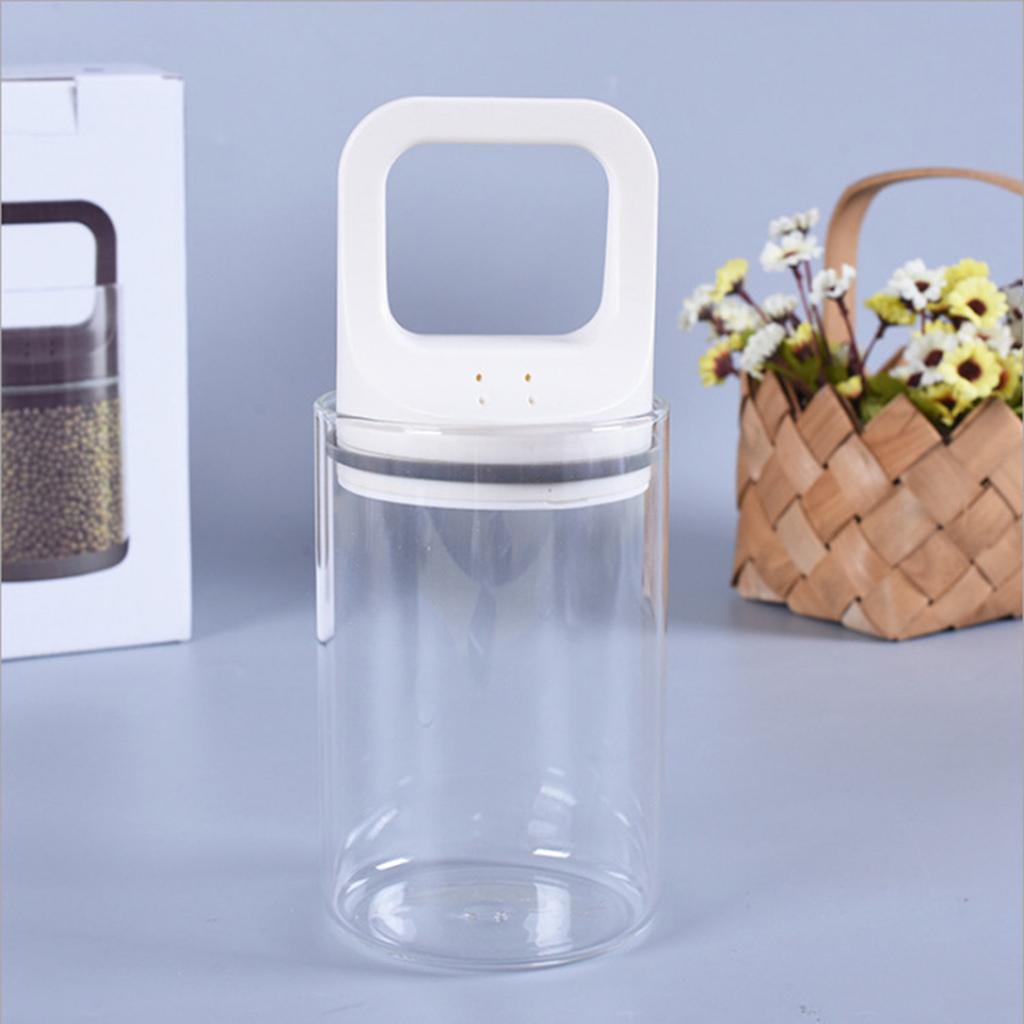 Large Capacity Glass Sealed Jar Quality Container for Ingredients Multifunctional Glass Food Preservation Canister