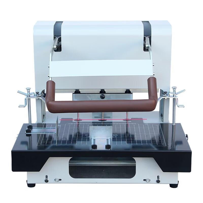 Qiyan QY-6350 Infrared Three-Hole Electric Binding Machine CN Plug (adapter Included)